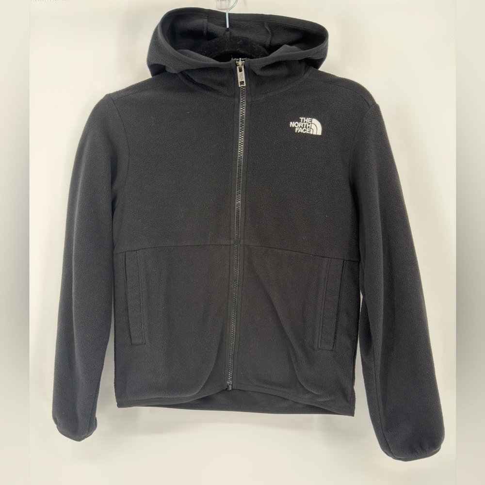 The North Face Kids Black Size Medium (10) Zip up Fleece
